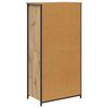 vidaXL Highboard Umjetnički hrast 62 x 36 x 121,5 cm Konstruirano drvo