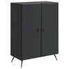 vidaXL Kreveta Crna 66 x 34,5 x 90 cm Konstruirano drvo