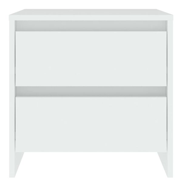 vidaXL Noćni ormarić bijeli 45 x 34,5 x 44,5 cm konstruirano drvo
