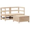 vidaXL 3-dijelni set vrtnih sofa od masivne borovine