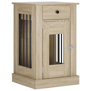 vidaXL Namje&scaron;taj za kućni kavez Hrast sonoma 50 x 47,5 x 80 cm