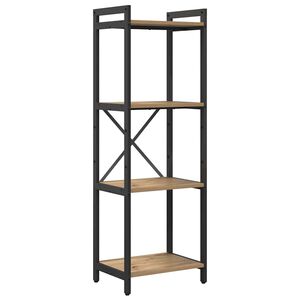 vidaXL Polica 40 x 30 x 119 cm Konstruirano drvo Umjetnički hrast