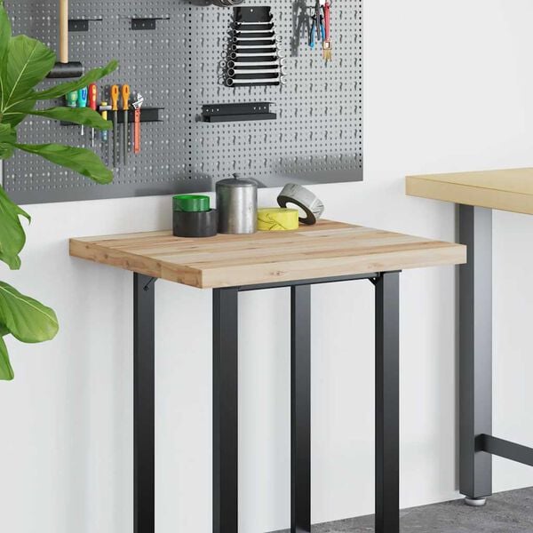 vidaXL Ploča za radni stol neobrađena 100x60x4 cm od bagremovog drva