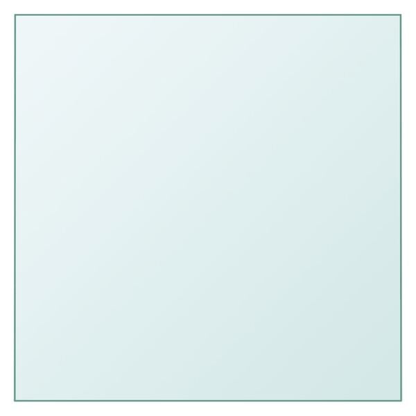 vidaXL Prozirna stolna ploča 50 x 50 cm od kaljenog stakla