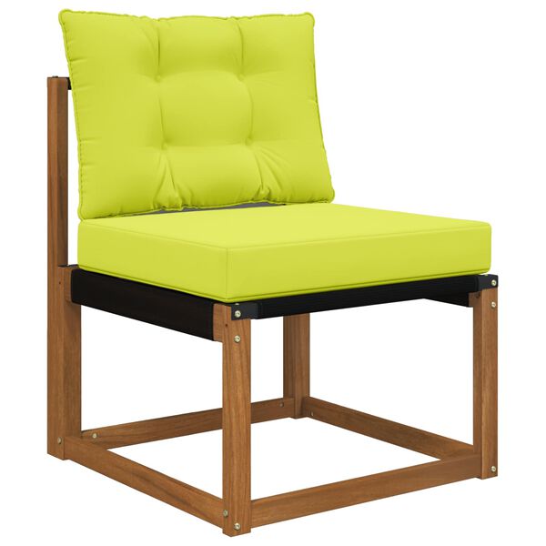 vidaXL Jastuk za vanjsku sofU 2 pcs Zelena Poliester