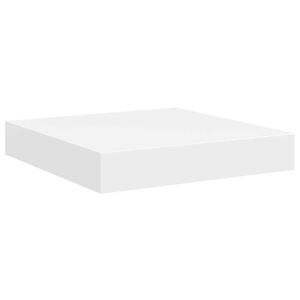 vidaXL Plutajuća zidna polica bijela 23 x 23,5 x 3,8 cm MDF