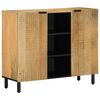 vidaXL Komoda smeđa 90x33x75 cm Puno drvo Mango