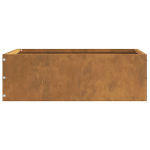 vidaXL Ograda oko Travnjaka Rđa 40 x 40 x 13 cm