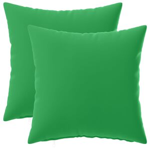 vidaXL Presvlaka za jastuk 2 pcs HEERLEN Zelena 30 x 30 cm Poliester