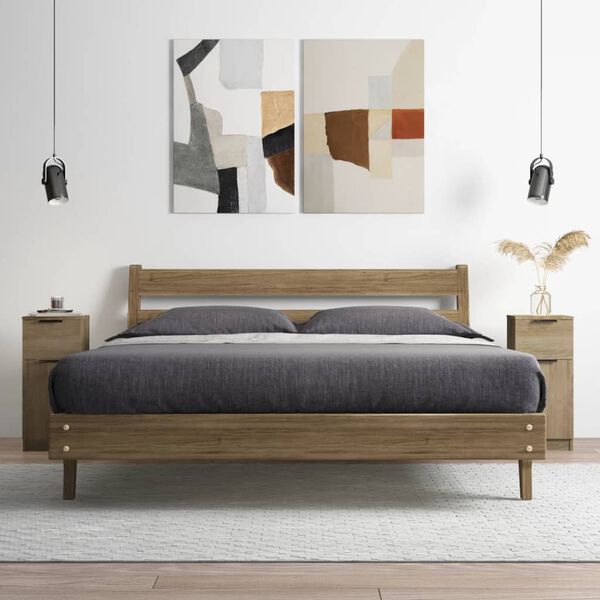 vidaXL Komode 2 kom boja hrasta sonome 30x30x70 cm konstruirano drvo