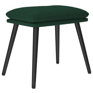 vidaXL Tabure tamnozeleni 45 x 29,5 x 35 cm od tkanine