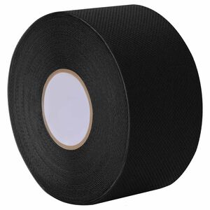 vidaXL Traka za umjetnu travu samoljepljiva Crna 10 x 0,05 cm