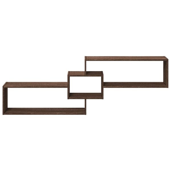 vidaXL Zidni ormarić smeđa boja hrasta 158x18x53 cm konstruirano drvo