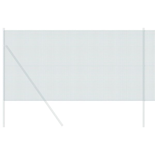 vidaXL Zavarena žičana ograda Zelena 1.4 x 10 m