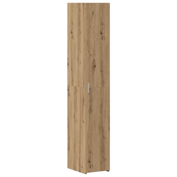 vidaXL Highboard 2 pcs Umjetnički hrast 30 x 42,5 x 185 cm