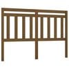 vidaXL Uzglavlje za krevet boja meda 166 x 4 x 100 cm masivna borovina
