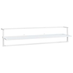 vidaXL Stalak za ručnike bijeli 95 x 25 x 22 cm željezni