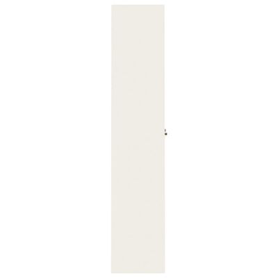 vidaXL Ormarić za spise bijeli 90 x 40 x 200 cm čelični