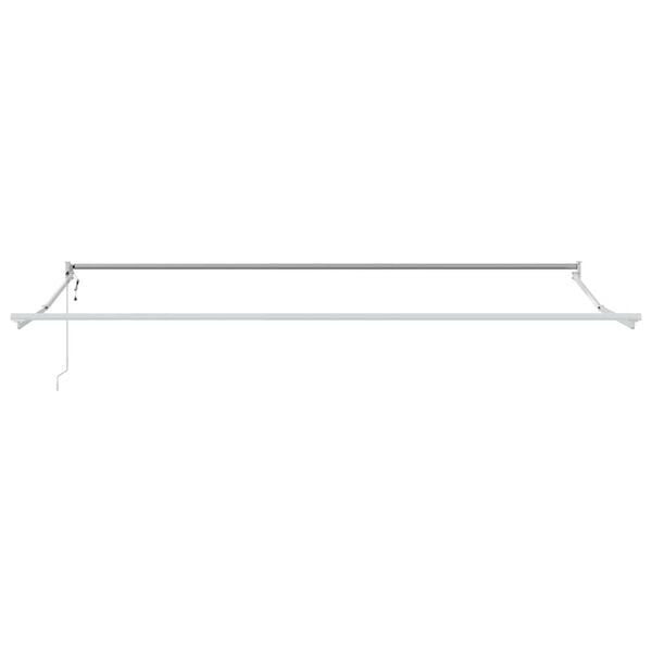 vidaXL Nadstrešnica Bijelo 5 x 3 m Metal