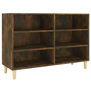 vidaXL Komoda boja dimljenog hrasta 103,5x35x70 cm konstruirano drvo