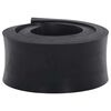 vidaXL Gumeni rub za snježni plug crni 120x8x2 cm