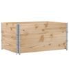 vidaXL Okviri za palete 3 kom 120 x 80 cm od masivne borovine