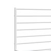 vidaXL Metalni okvir za krevet s uzglavljem bijeli 150x200 cm