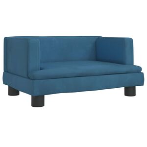 vidaXL Krevet za pse plavi 60 x 40 x 30 cm bar&scaron;unasti