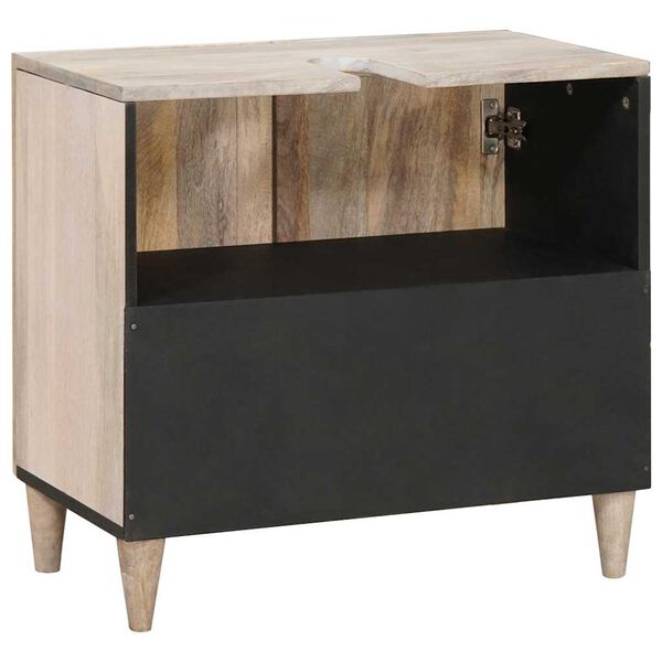 vidaXL Kupaonski ormar Zidne s pohranom Bijelo 62 x 33 x 58 cm