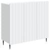 vidaXL Kreveta Bijela 89 x 34,5 x 82 cm Konstruirano drvo