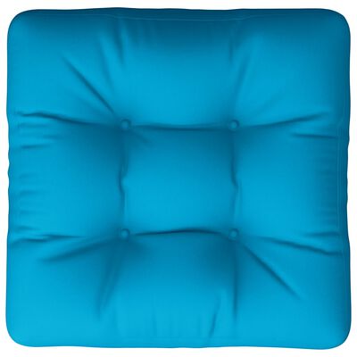 vidaXL Jastuk za palete plavi 50 x 50 x 12 cm od tkanine