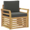 vidaXL Set vanjskih sofa Poliester Bijela