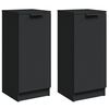 vidaXL Komode 2 kom crne 30 x 30 x 70 cm od konstruiranog drva