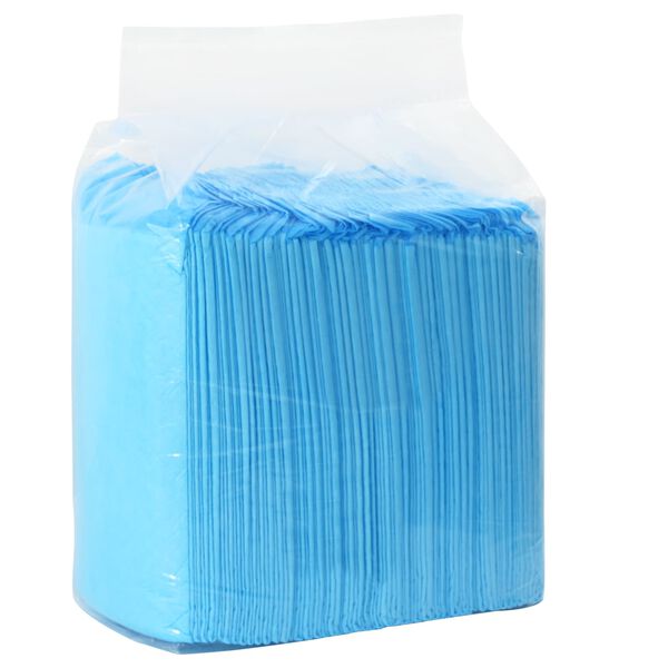 vidaXL Jastučić za obuku ljubimaca 50 pcs Plava i bijela 60 x 60 cm