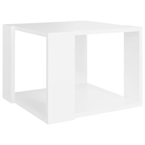vidaXL Stolić za kavu bijeli 40 x 40 x 30 cm od konstruiranog drva