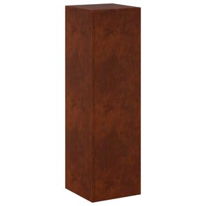 vidaXL Stalak za biljke Rđa 30 x 30 x 100 cm Otporni čelik