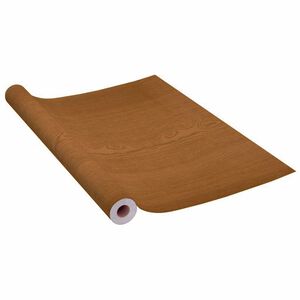 vidaXL Samoljepljiva folija za namje&scaron;taj hrast 500x90 cm PVC