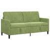 vidaXL Sofa s pohranom Svijetlo zelena 172 x 78 x 87 cm Poliester