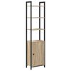 vidaXL Ormarić za knjige Sonoma hrast 40 x 24 x 161 cm