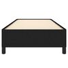 vidaXL Okvir za krevet bez madraca crni 100x200 cm od tkanine