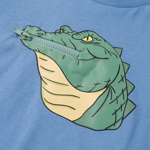 Dječja majica srednje plava 128