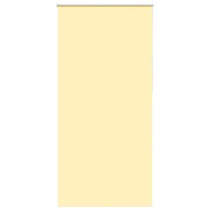 vidaXL Rolo zavjesa za zamračivanje žuta 115x210 cm &scaron;irina tkanine 110,7 cm poliester