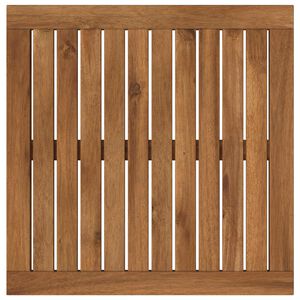 vidaXL Gornji dio stola 48,5 x 49 x 2 cm Pravokutni Prirodna