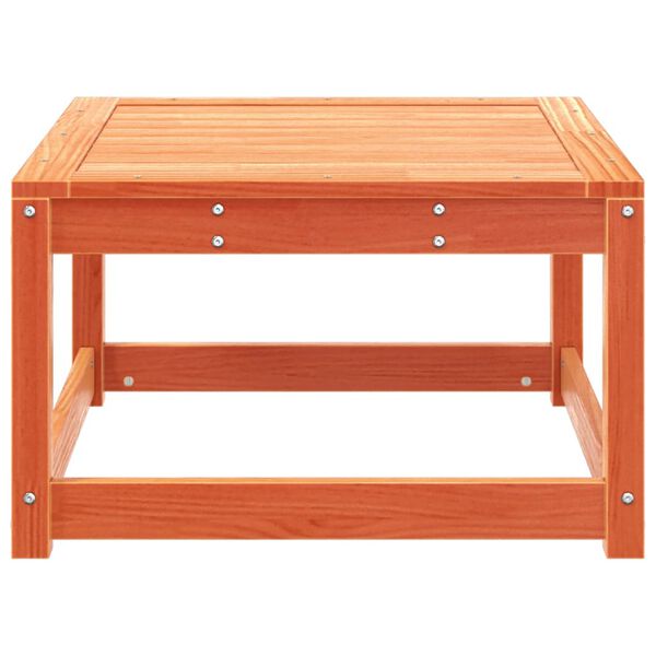 vidaXL Vrtni tabure vo&scaron;tano smeđe boje od masivne borovine