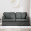 vidaXL Sofa Tamno siva 142 x 80 x 85 cm tkanina
