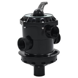 vidaXL Vi&scaron;eputni ventil za pje&scaron;čani filtar ABS 1,5 " 6-putni