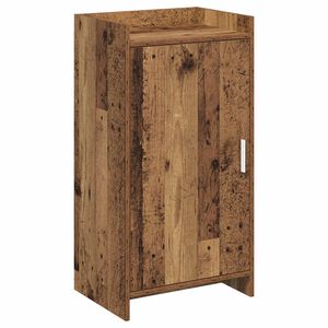 vidaXL Ormar za cipele Staro drvo 48 x 36 x 92 cm Konstruirano drvo