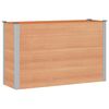 vidaXL Povi&scaron;ena vrtna gredica Smeđa 150 x 50 x 91 cm WPC i aluminij