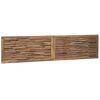 vidaXL Uzglavlje za krevet Prirodna Čvrsto teak drvo