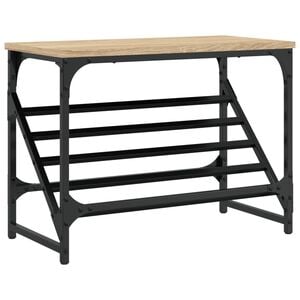 vidaXL Stalak za cipele boja hrasta 60x30x45 cm konstruirano drvo